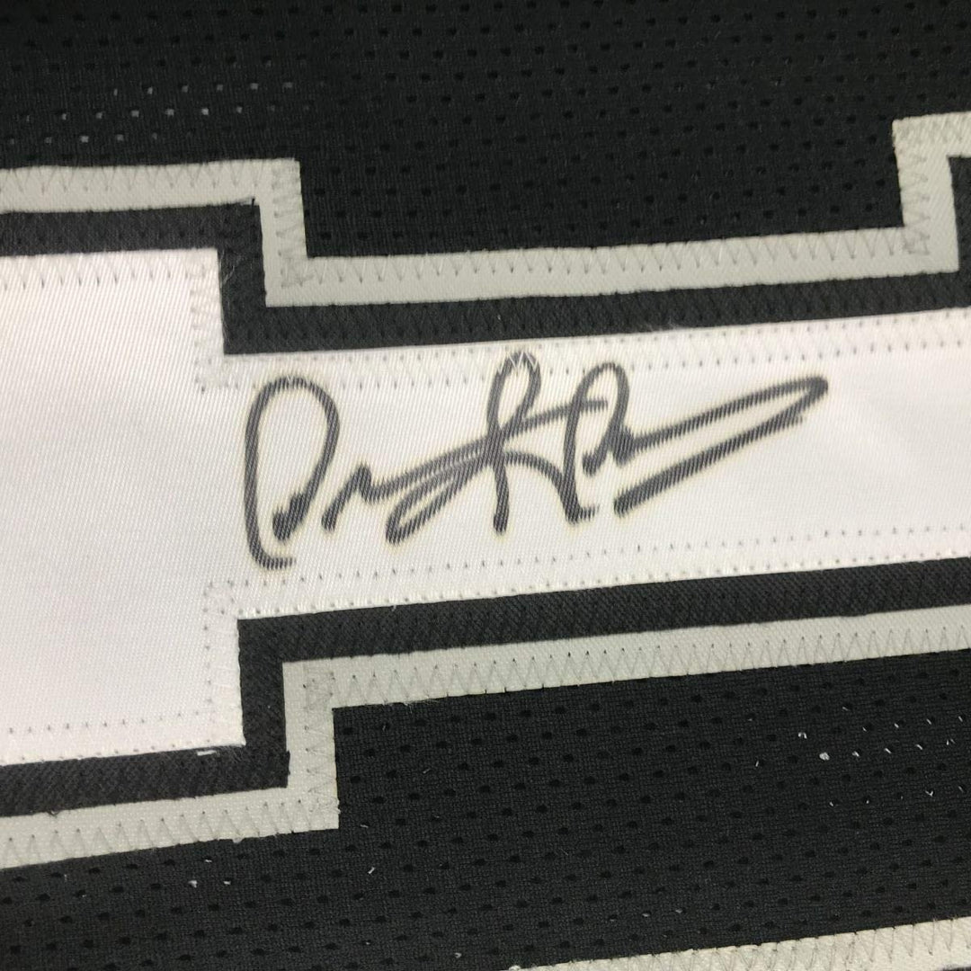 Autographed/Signed Dennis Rodman San Antonio Black Jersey PSA/DNA COA