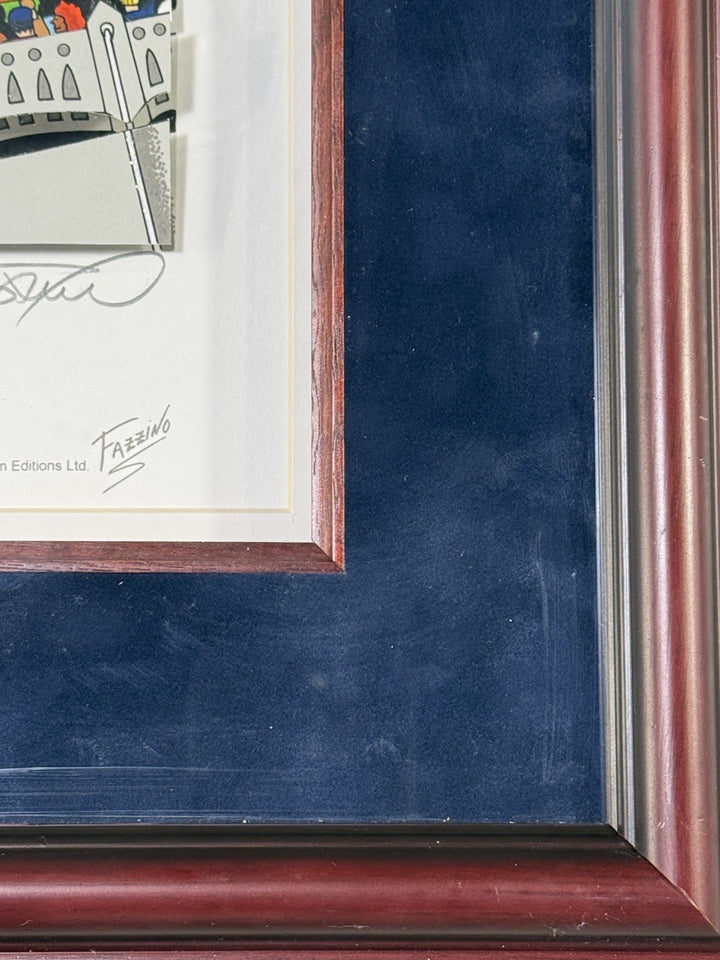 Mariano Rivera Ny Yankees Fazzino Signed 3D Framed Art Yankee Stadium 3/15 TP