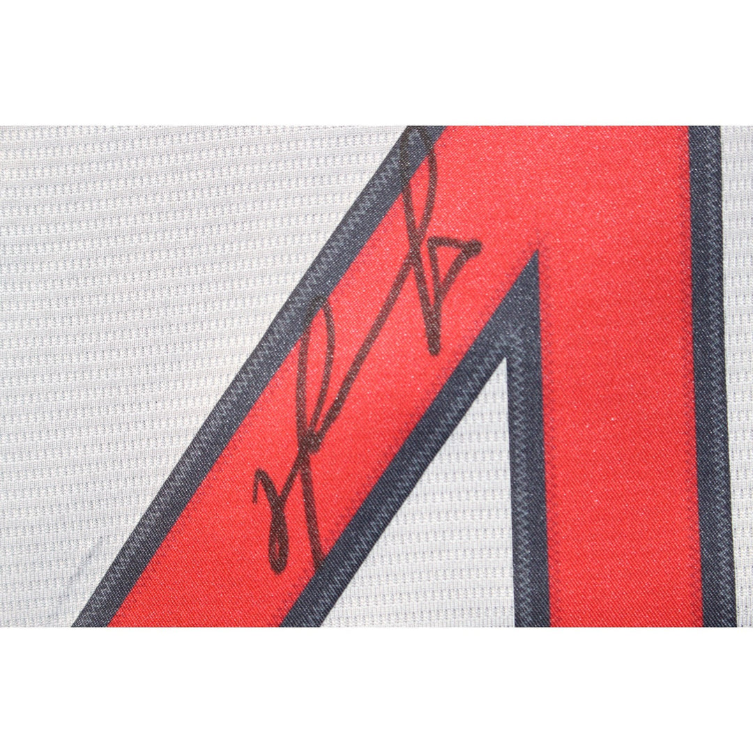 David Ortiz Signed Boston Red Sox Nike Gray Replica sz L Jersey Beckett 51168
