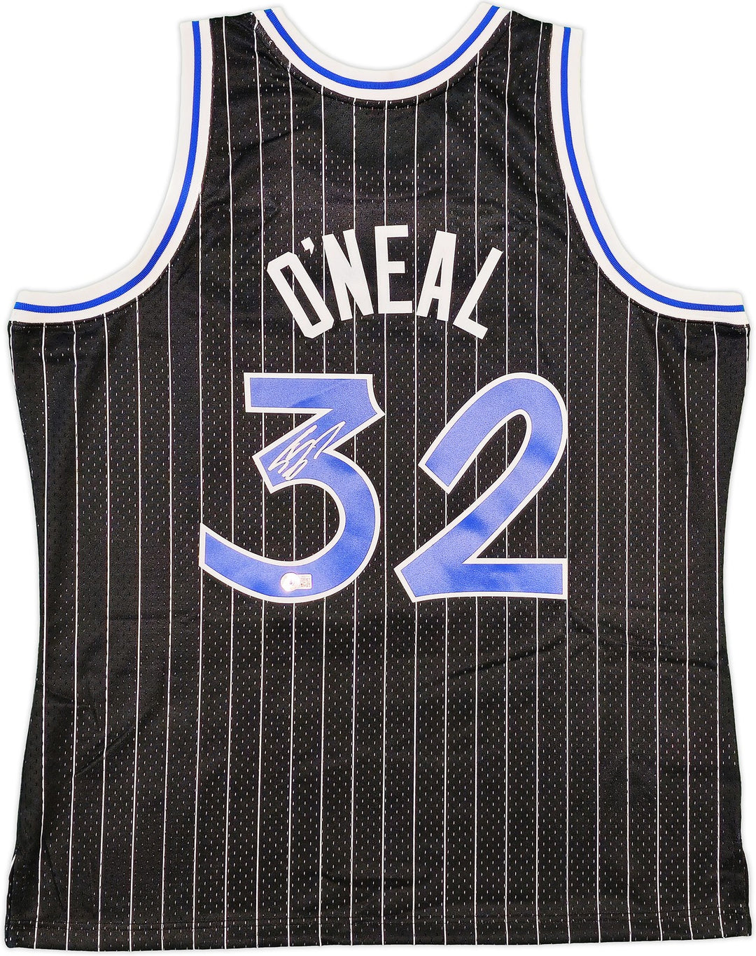 Magic Shaquille ONeal Auto Black Auth Mitchell Ness 94-95 Swingman Jersey XL BAS