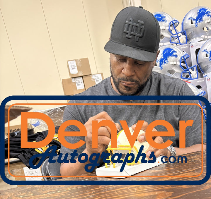 Jerome Bettis Signed Pittsburgh Steelers Retro Mini Helmet Beckett WIT 57539