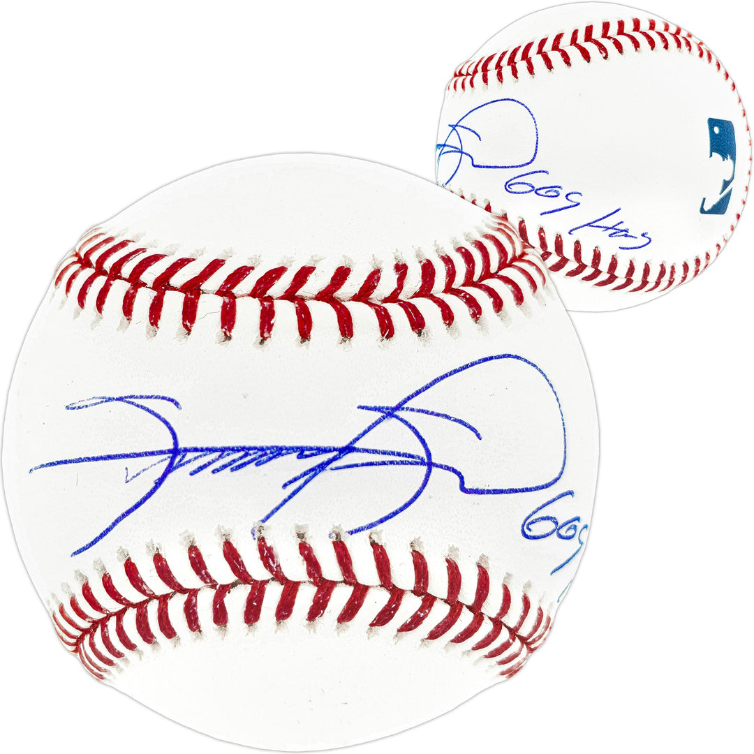 Sammy Sosa Signed MLB Baseball Chicago Cubs "609 HRS" Beckett