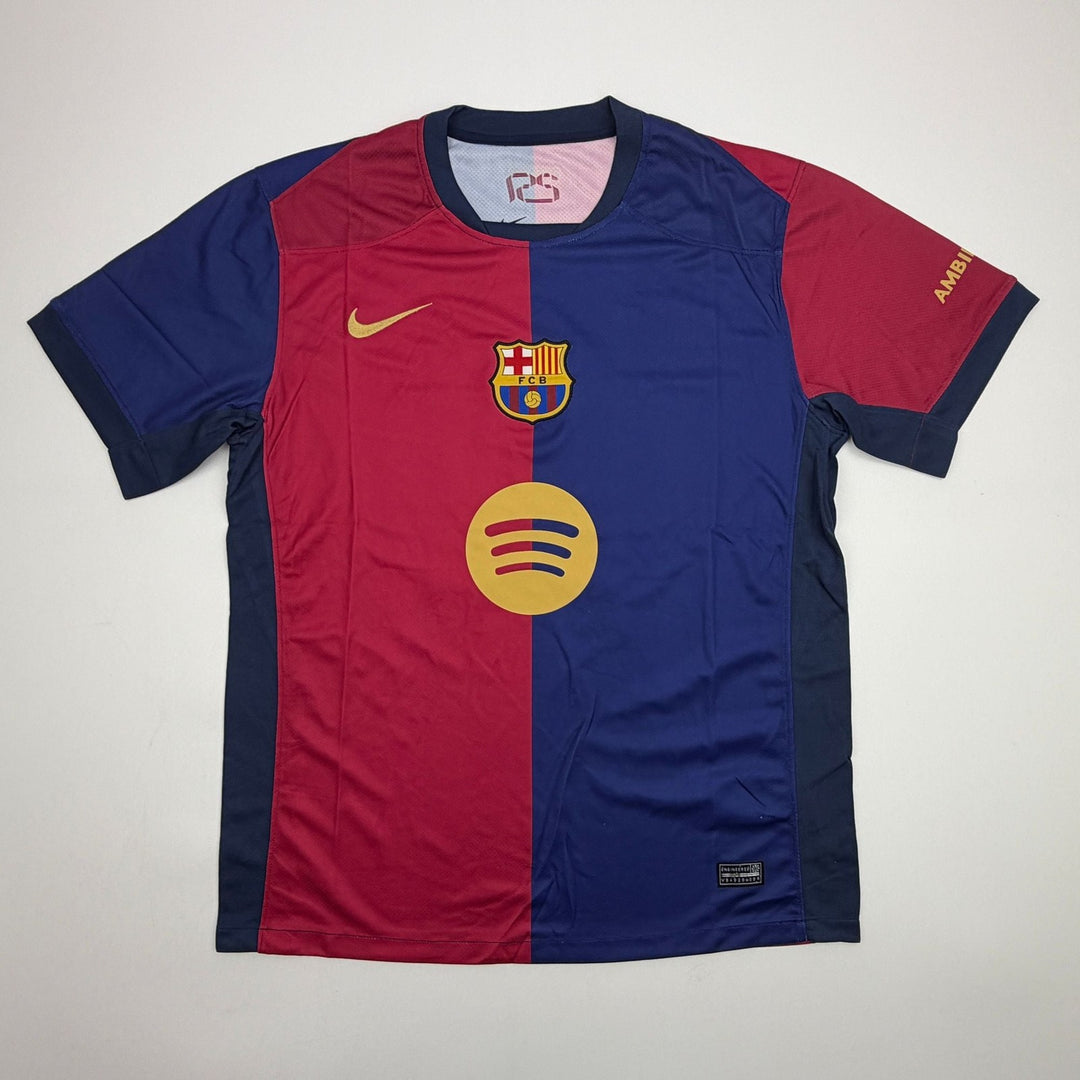 Autographed/Signed Raphinha FC Barcelona Navy #11 Jersey Beckett BAS COA