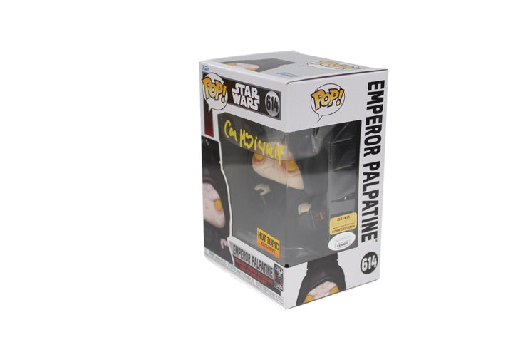 Ian McDiarmid Signed Funko Pop Star Wars Emperor Palpatine 614 JSA COA Autograph
