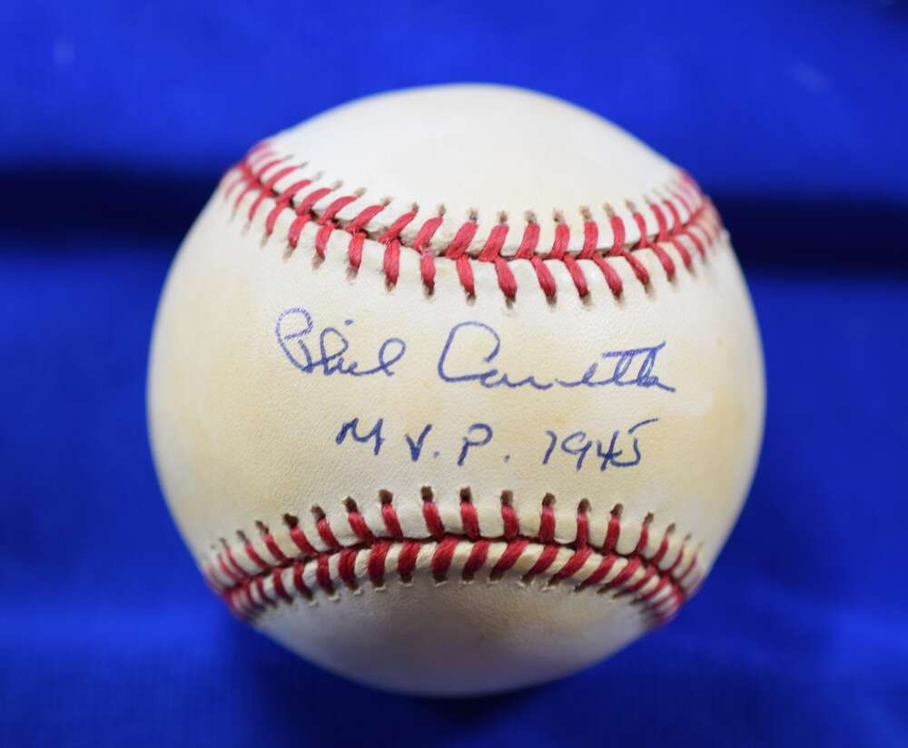Phil Cavarretta PSA DNA Autograph National League ONL Signed Baseball MVP 1945