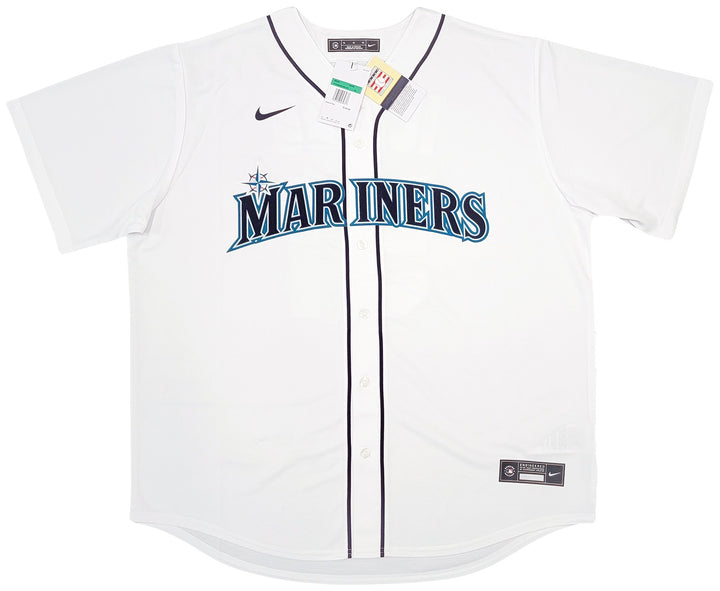 Seattle Mariners Ichiro Suzuki Signed White Nike Jersey Size XL "#51" IS Holo