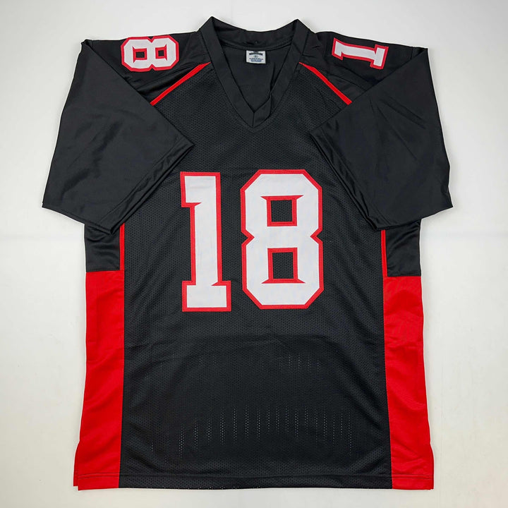Facsimile Autographed Adam Sandler Paul Crewe Black Reprint Jersey Size Men's XL