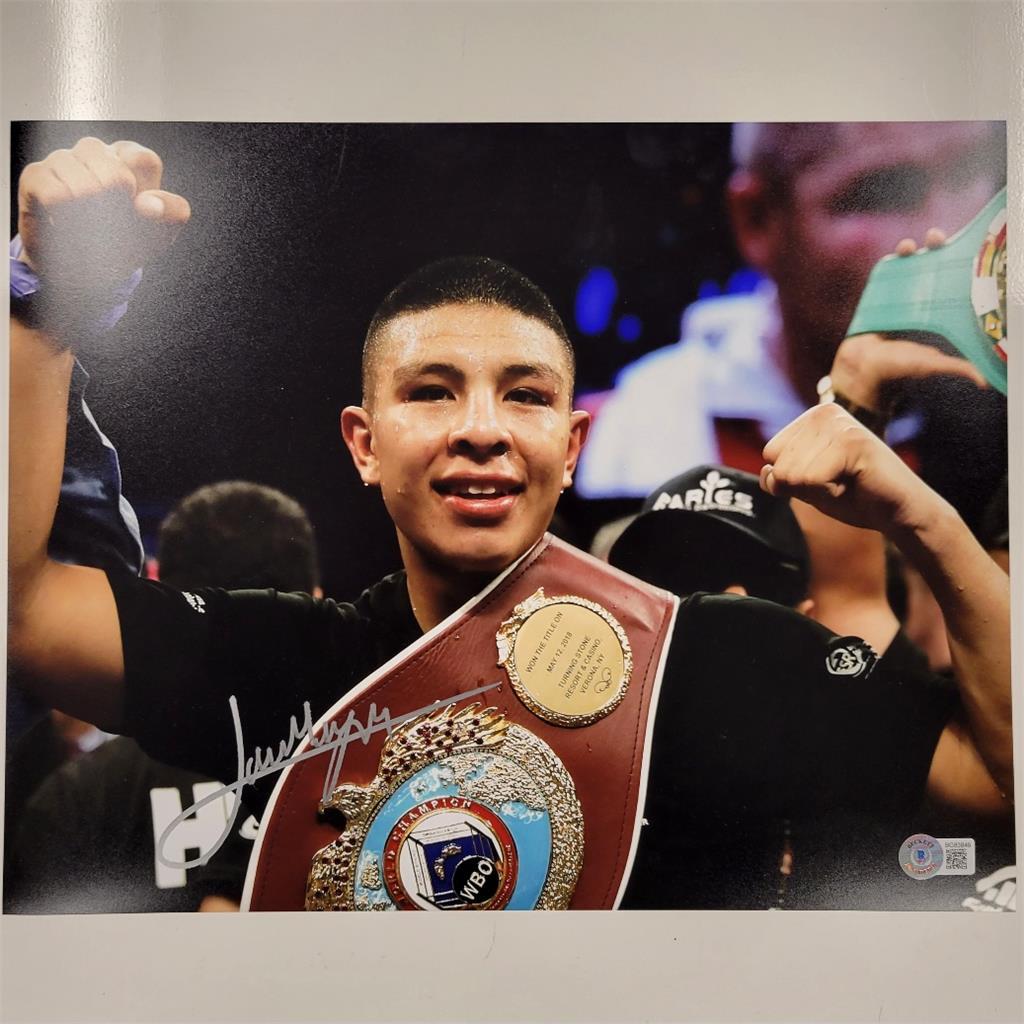 Jaime Munguia signed 11x14 photo boxing autograph ~ Beckett BAS Holo