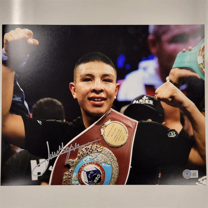 Jaime Munguia signed 11x14 photo boxing autograph ~ Beckett BAS Holo