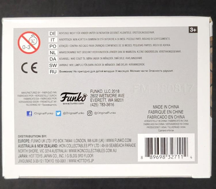Sam Richardson signed Veep Richard Splett Funko Pop! 726 autograph Beckett BAS