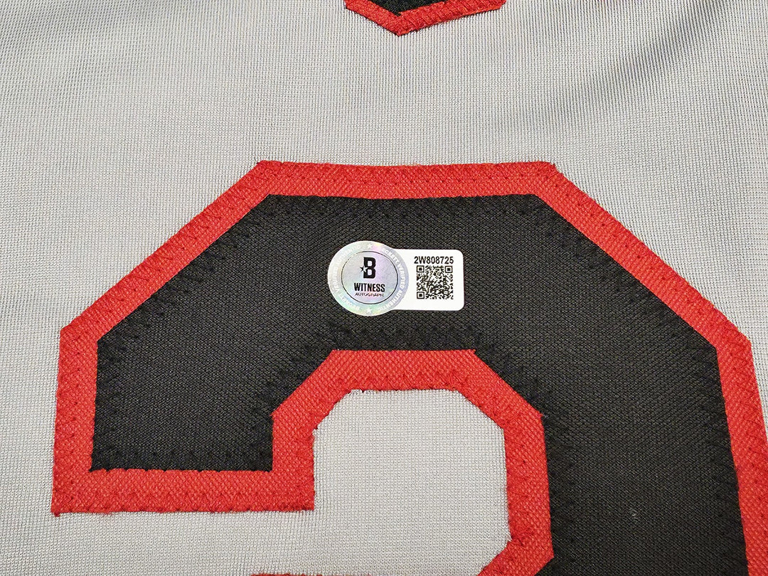 Chicago White Sox Sammy Sosa Signed Gray Jersey Beckett BAS Witness
