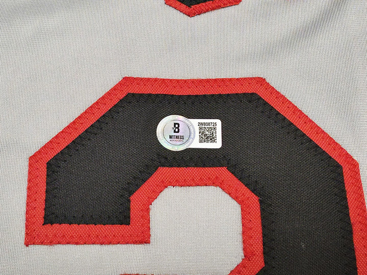 Chicago White Sox Sammy Sosa Signed Gray Jersey Beckett BAS Witness
