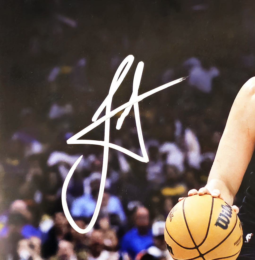 Nikola Jokic Autographed Signed 16x20 Photo Denver Nuggets 2023 NBA Finals JSA