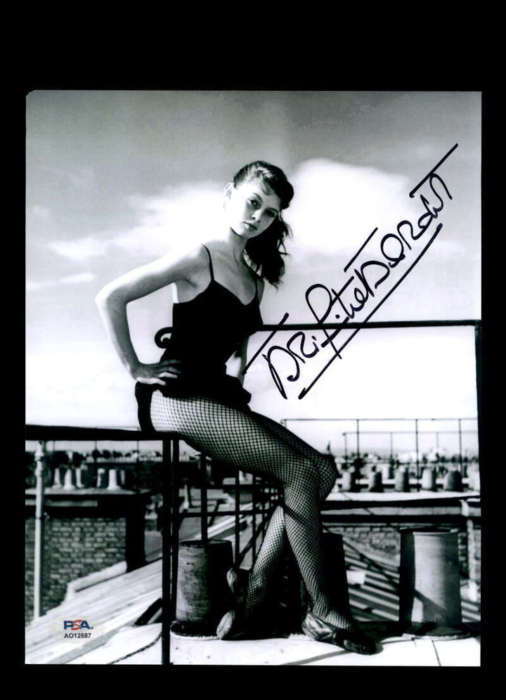 Brigitte Bardot PSA DNA Signed 8x10 Photo Autograph