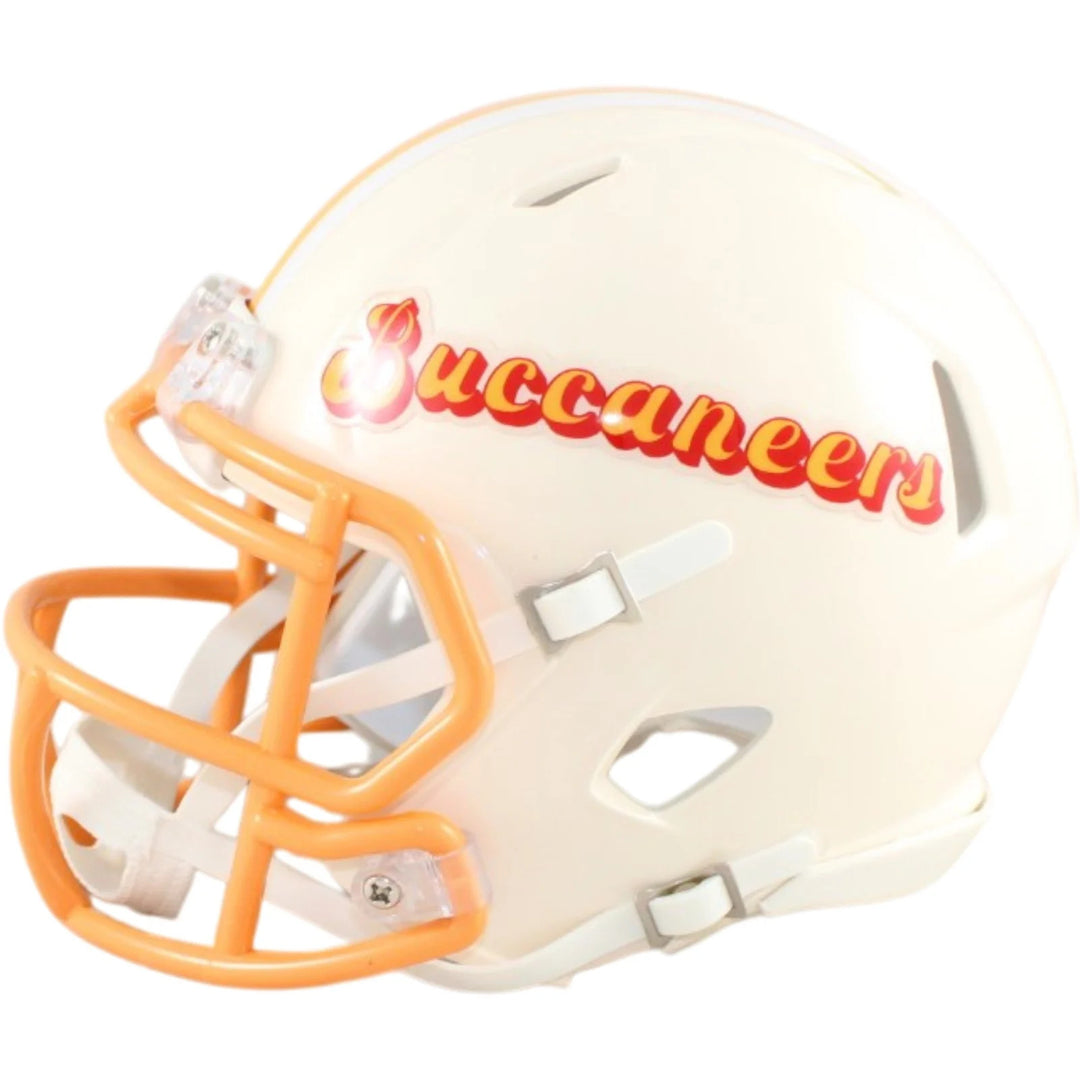 Rob Gronkowski Signed New England Patriots Helmet Mini Retro Beckett W 58343