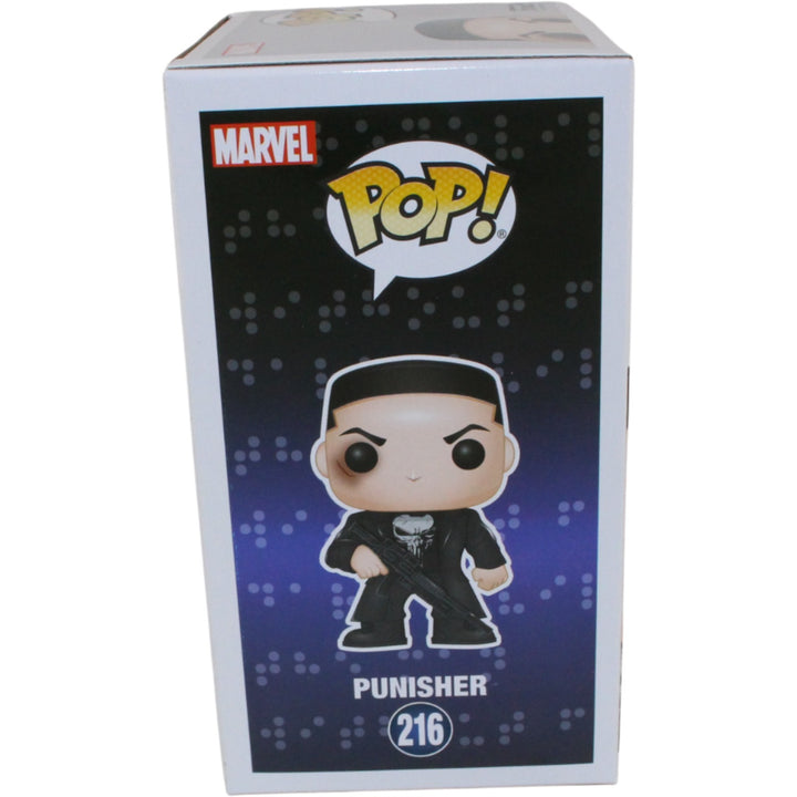 Jon Bernthal Autographed/Signed Punisher Funko Pop! #216 Beckett Witness 54766