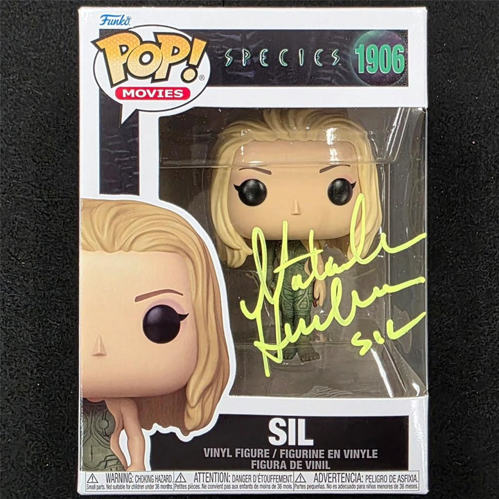 Natasha Henstridge signed Species "Sil" Funko Pop 1906 autograph ~ Beckett BAS