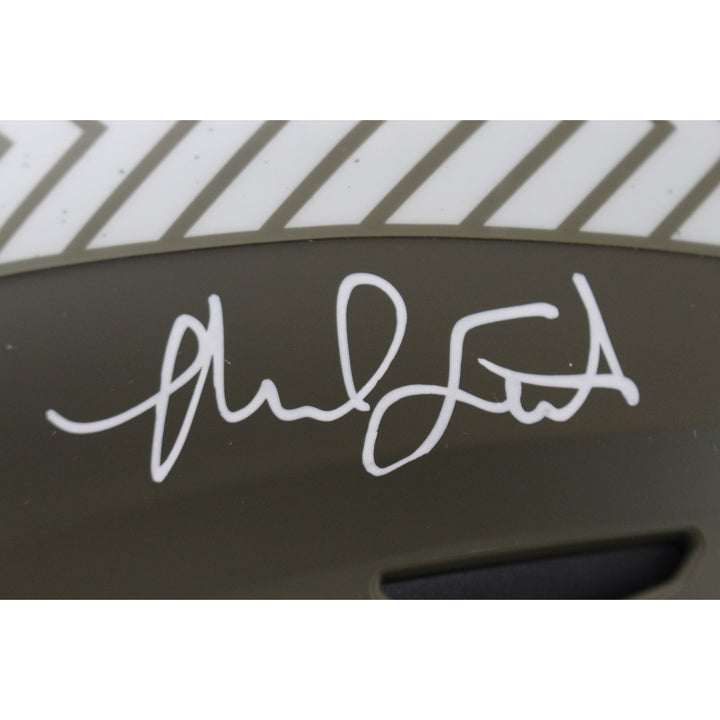 Malcolm Smith Signed Seattle Seahawks SpeedFlex 22 STS Helmet SB MVP BAS 55031