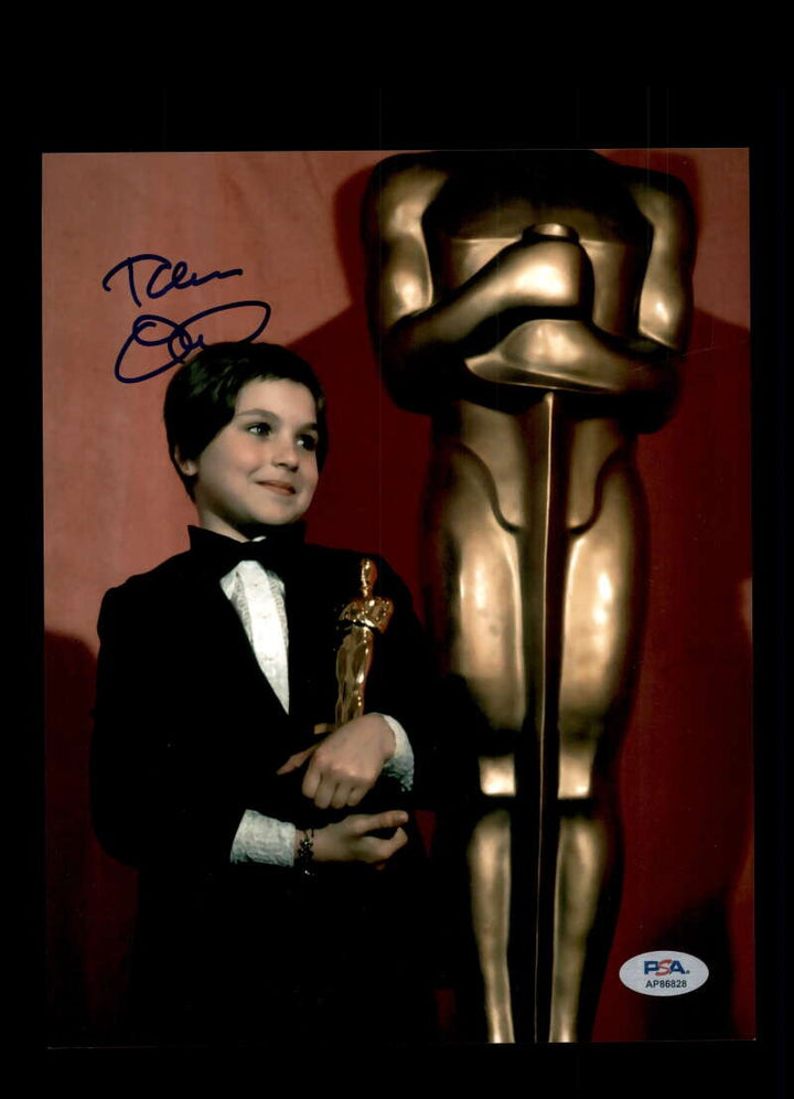 Tatum O'Neal PSA DNA Coa Signed 8x10 Photo Autograph