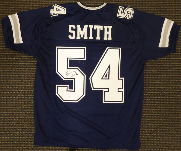 Dallas Cowboys Jaylon Smith Autographed Signed Blue Jersey Beckett BAS