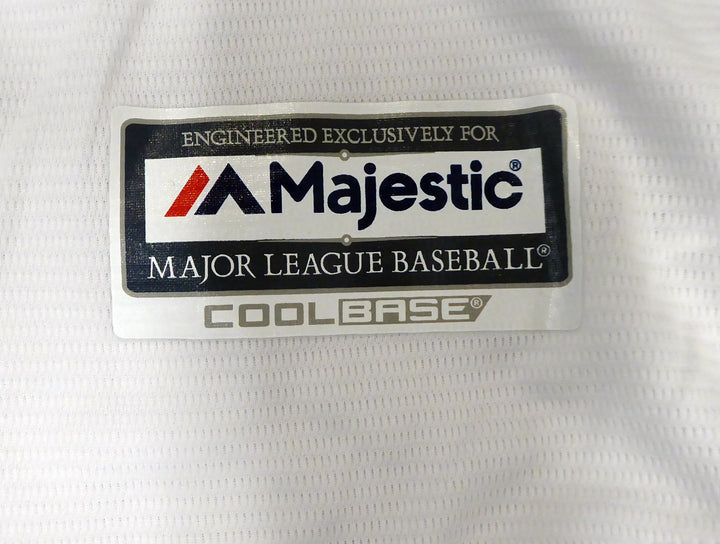 Atlanta Braves Ronald Acuna Jr. Signed Majestic Cool Base White Jersey Size L