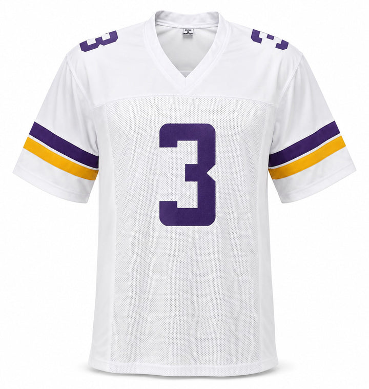 Minnesota Vikings Jordan Addison Signed White Jersey JSA Witness