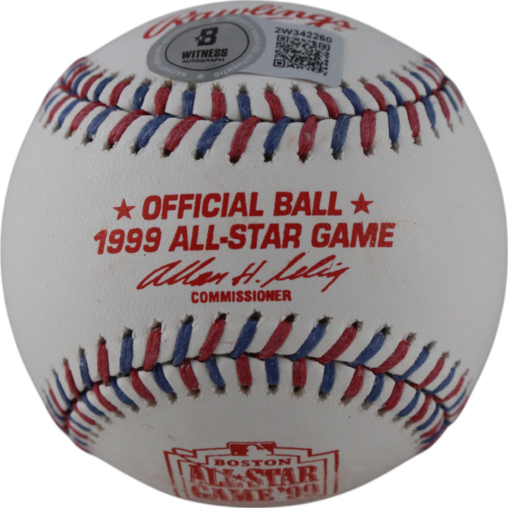Harold Baines Autographed Chicago White Sox OML Baseball 6x AS Beckett 49182