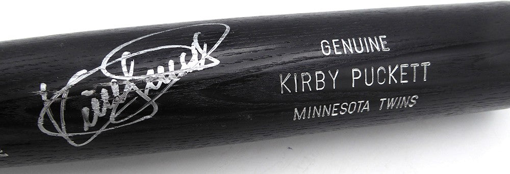 Kirby Puckett Signed L Slugger Game Model Bat Minnesota Twins JSA