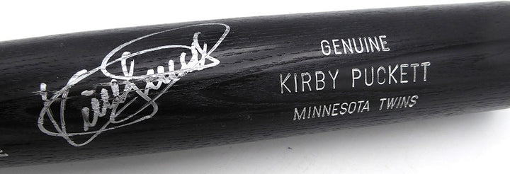Kirby Puckett Signed L Slugger Game Model Bat Minnesota Twins JSA