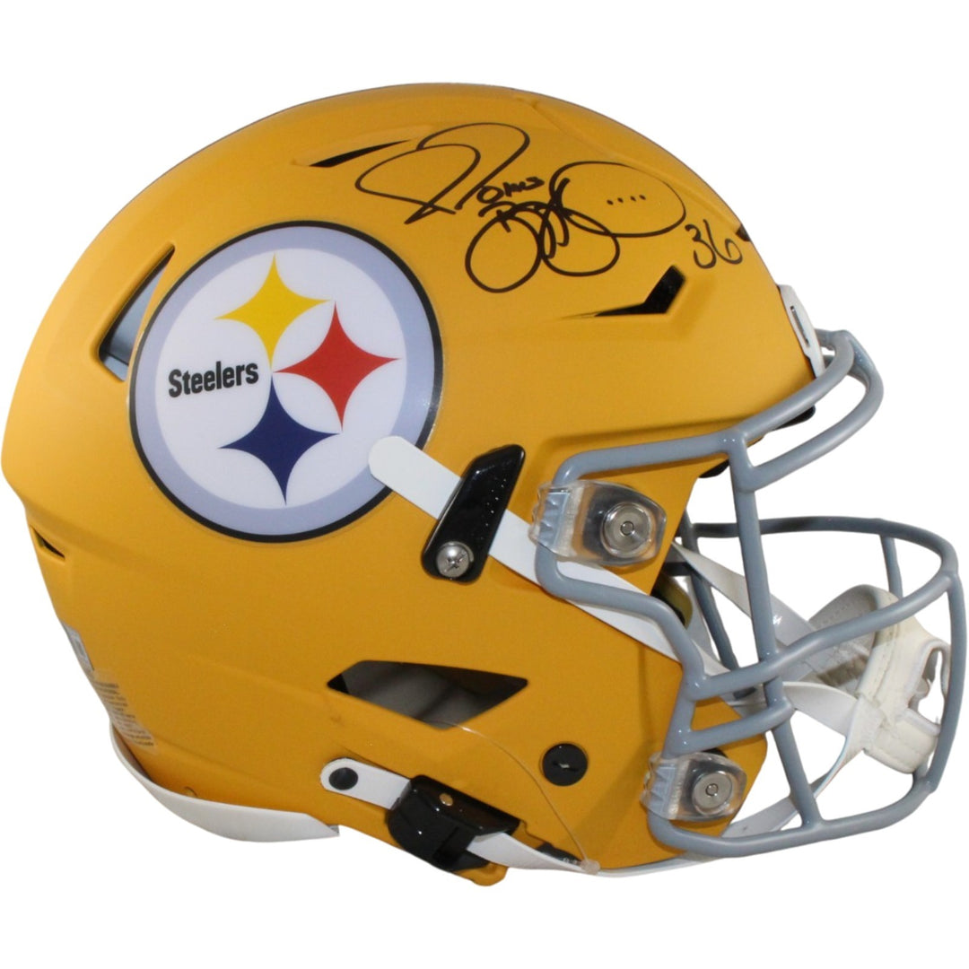 Jerome Bettis Signed Pittsburgh Steelers SpeedFlex ALT 25 Helmet Beckett W 57516