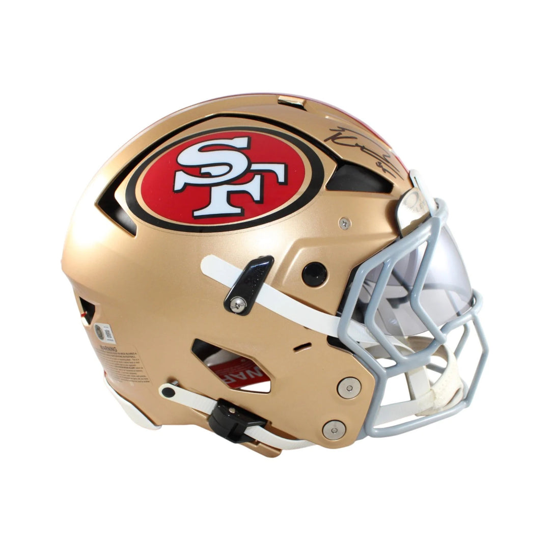 George Kittle Autographed San Francisco 49ers F/S Helmet Axiom Beckett 58554