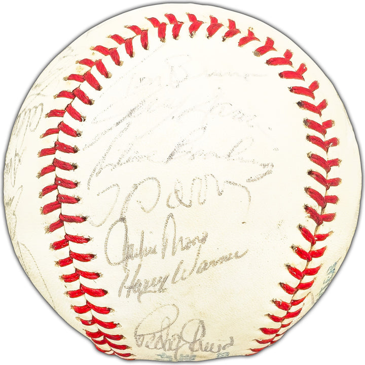 1977 Toronto Blue Jays Team Signed Signed MacPhail AL Baseball Inaugural Year