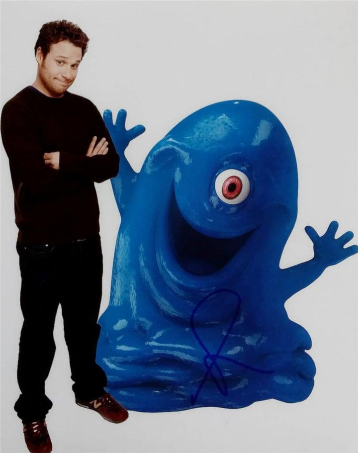 Seth Rogen Signed 8x10 Monsters vs Aliens Photo Autograph Auto