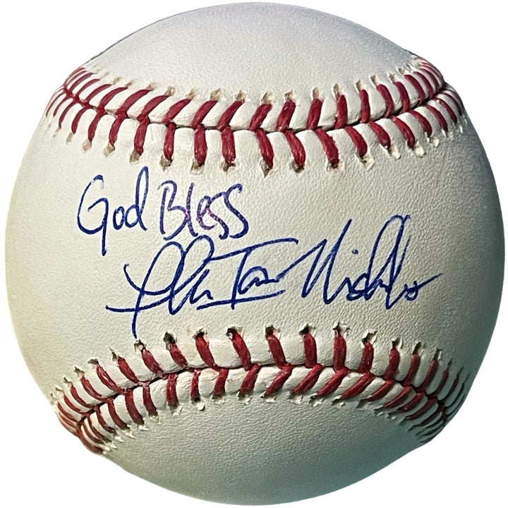 Thomas Ian Nicholas signed Official Rawlings MLB Baseball - Rookie of the Year