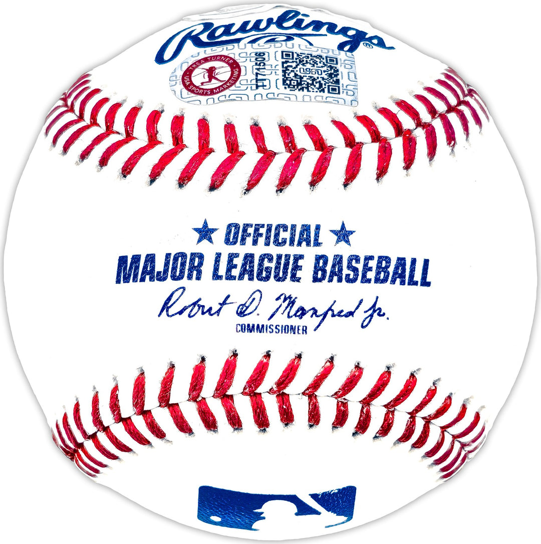 Trea Turner Signed MLB Baseball Philadelphia Phillies "Full Name" Beckett Wit