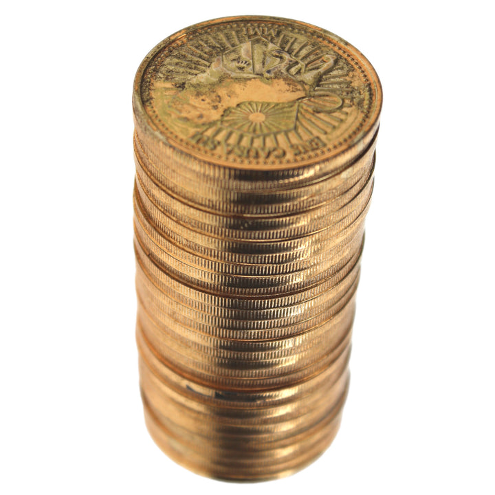Authentic John Wick Stack of Coins Movie Prop Screen Used Prop Store COA RARE