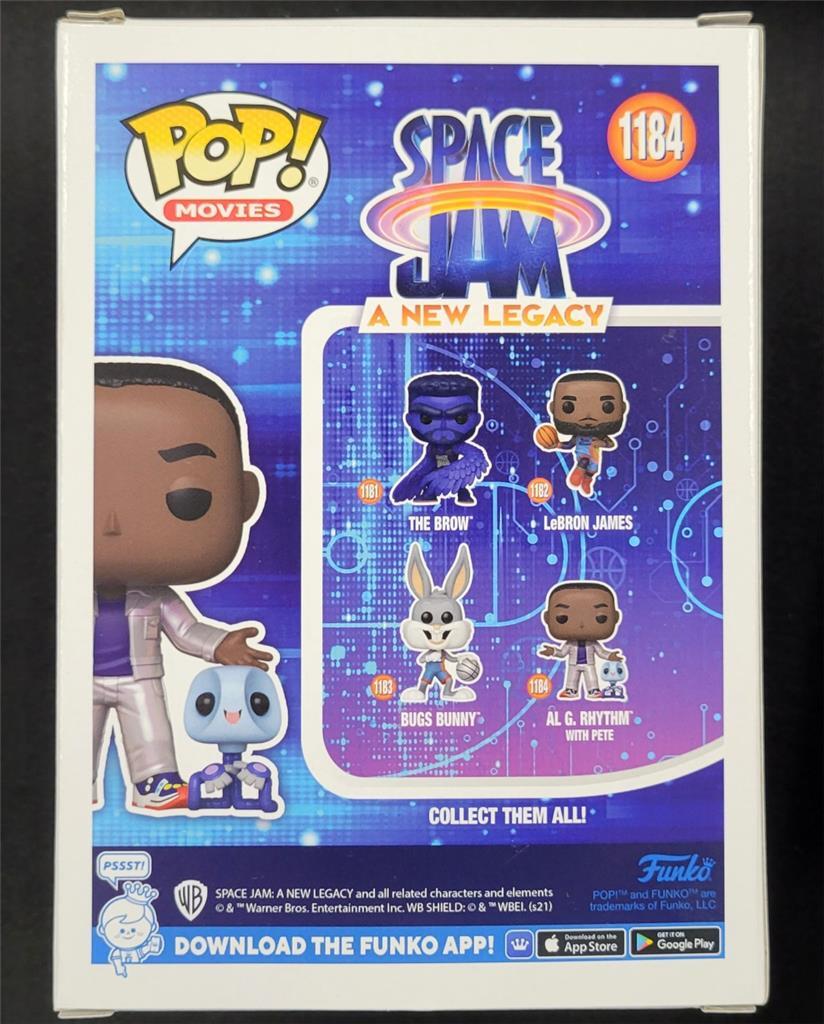 Don Cheadle signed Al G. Rhythm Space Jam Funko Pop! autograph ~ BAS Beckett