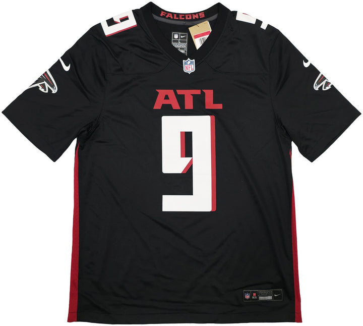 Atlanta Falcons Michael Penix Jr. Signed Black Nike Jersey Size L Beckett Wit