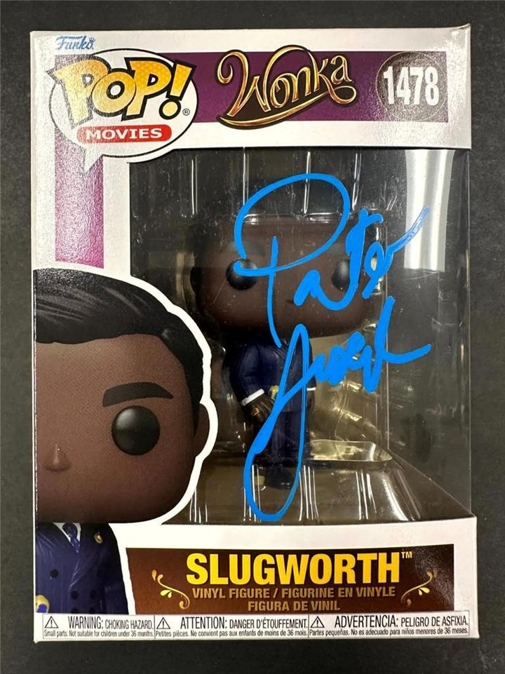 Paterson Joseph signed Slugworth Wonka Funko Pop! autograph (C) ~ Beckett BAS