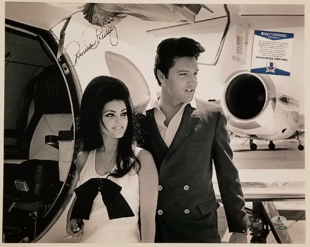 Priscilla Presley signed 16x20 Photo #2 Autograph Elvis (B) ~ Beckett BAS COA