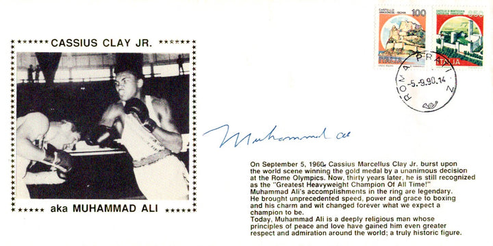 Muhammad Ali Autographed Signed First Day Cover Vintage PSA/DNA #H47578