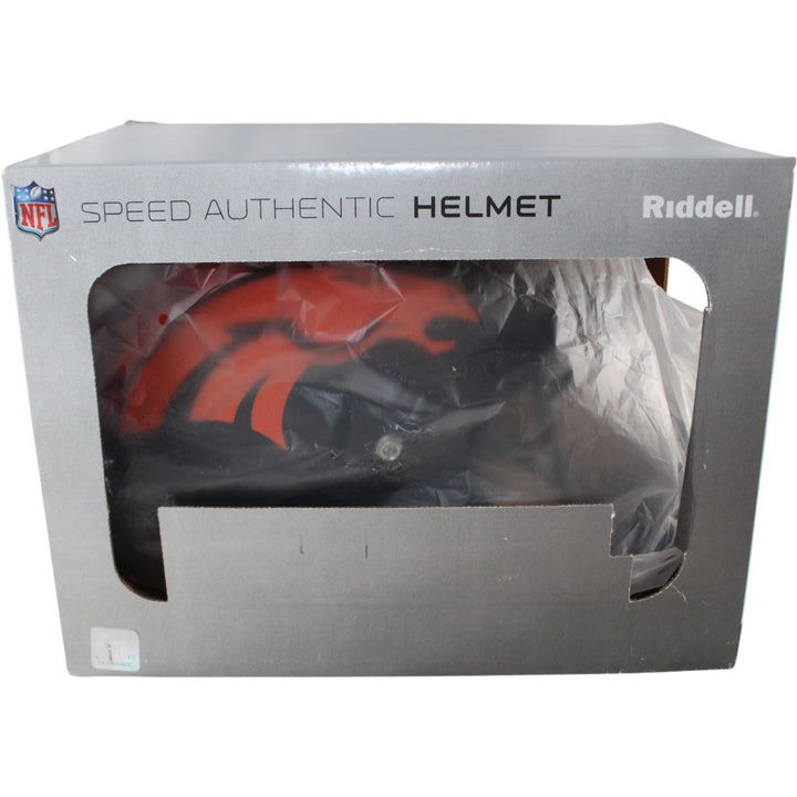 Von Miller Autographed Denver Broncos Authentic Eclipse Helmet Beckett WIT 54740