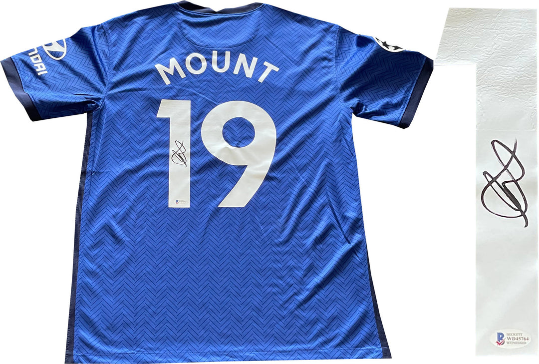 Mason Mount Autographed Chelsea Home Jersey (BVG)
