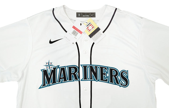 Seattle Mariners Ichiro Suzuki Signed White Nike Jersey Size L "#51" IS Holo