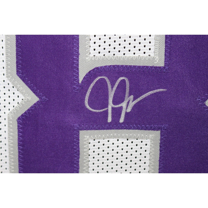 Justin Jefferson Autographed Pro Style Sz XL ALT Jersey Beckett Witness 57921