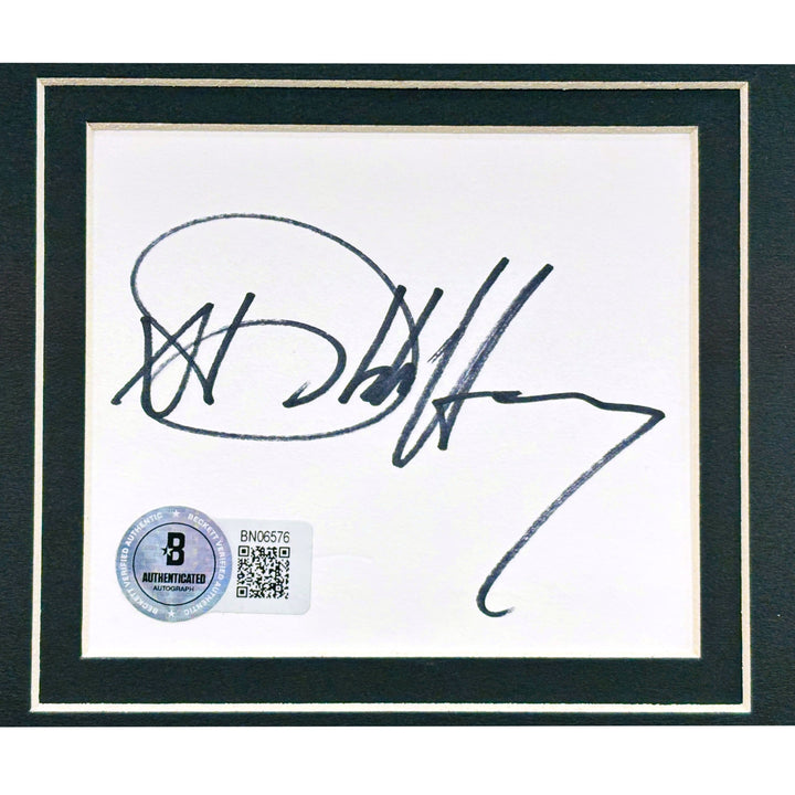Debbie Harry Signed Cut Framed Photo Collage Beckett COA Blondie Autographed
