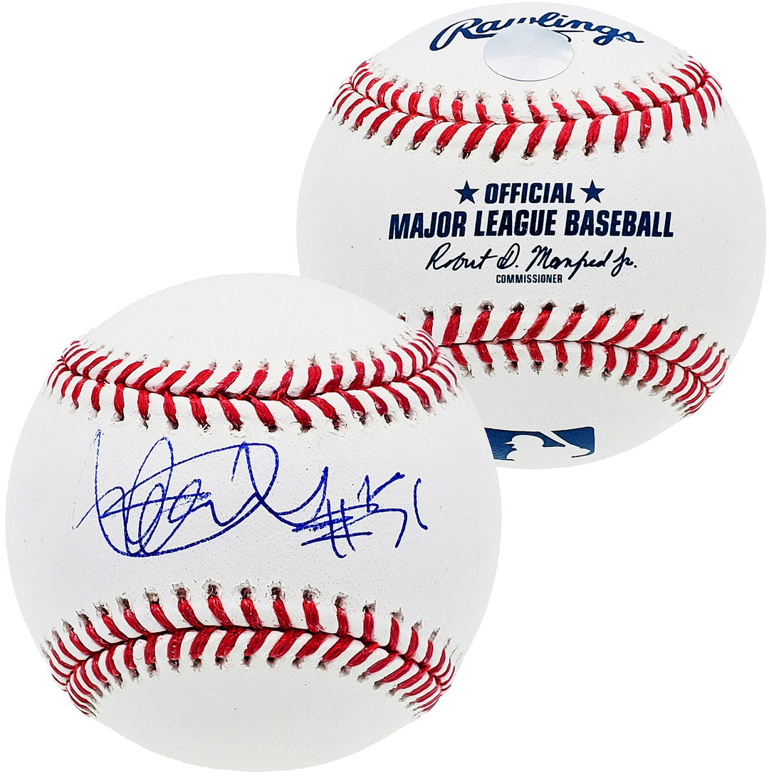 Ichiro Suzuki Signed MLB Baseball Seattle Mariners "#51" IS Holo