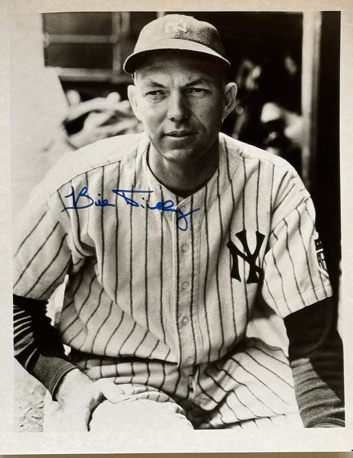 Bill Dickey Autographed 8x10 Baseball Photo
