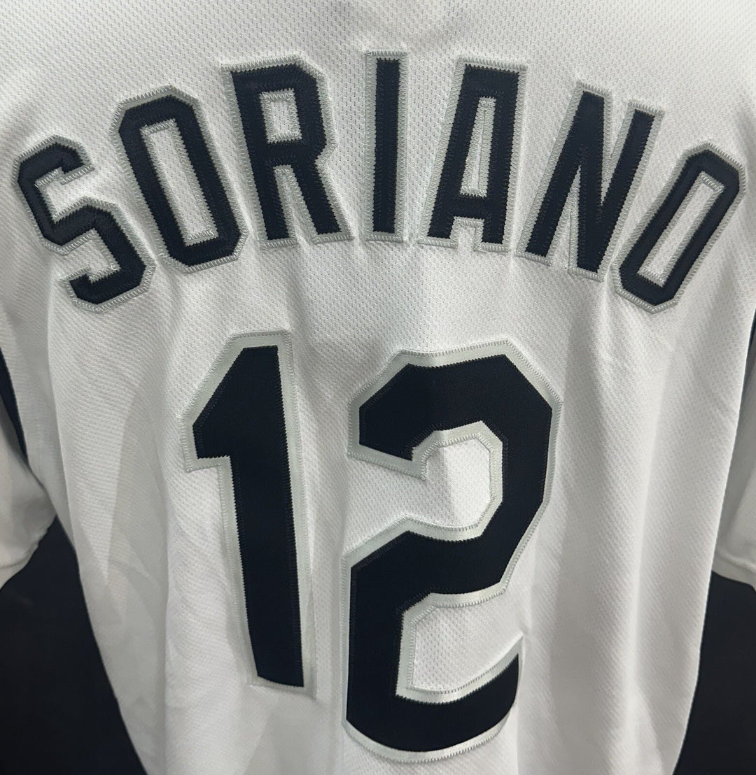 Alfonso Soriano 2003 AL All Star Game Majestic Authentic Jersey Yankees Men’s L