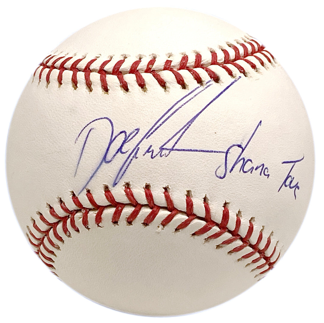 DWIGHT GOODEN SIGNED & INSCRIBED "SHANA TOVA" GOOD YEAR MLB HOLO BALL + STEINER